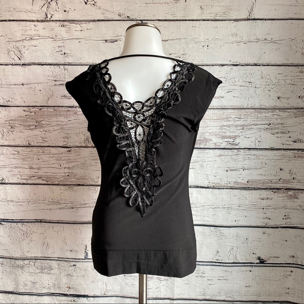 Charlotte Russe black top - Picture 6 of 9